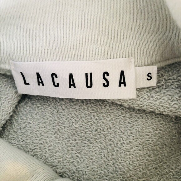 Anthropologie Lacausa Womens Cosmo 3/4 Zip Up Small - Picture 15 of 16